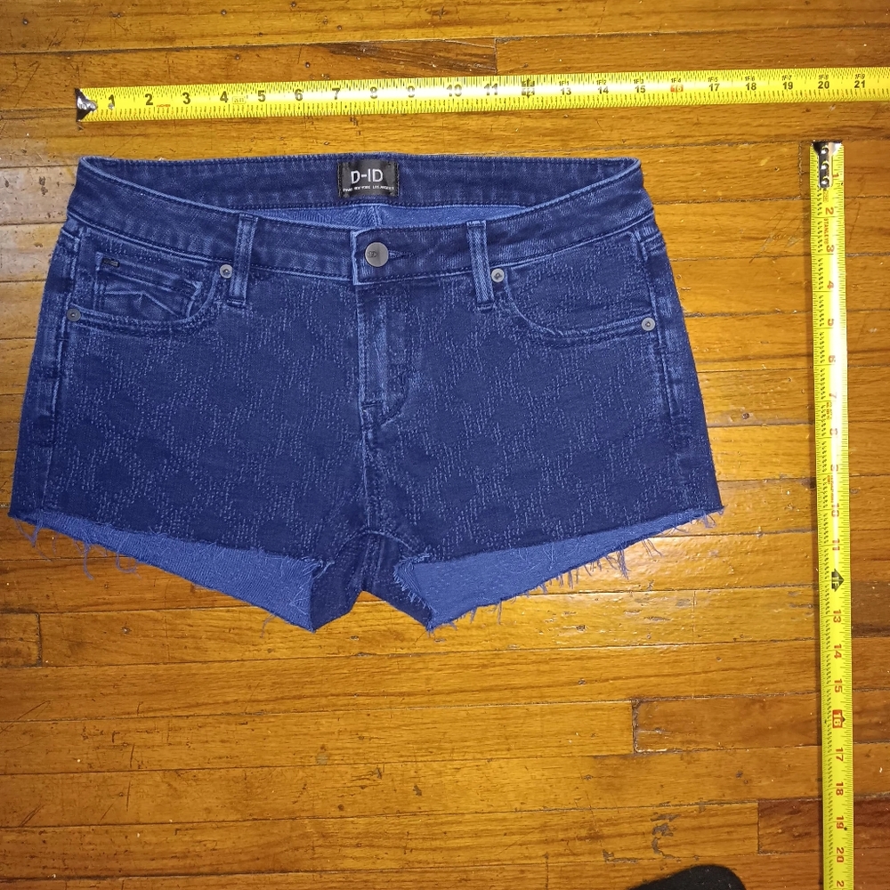 D-ID Blue Denim Shorts